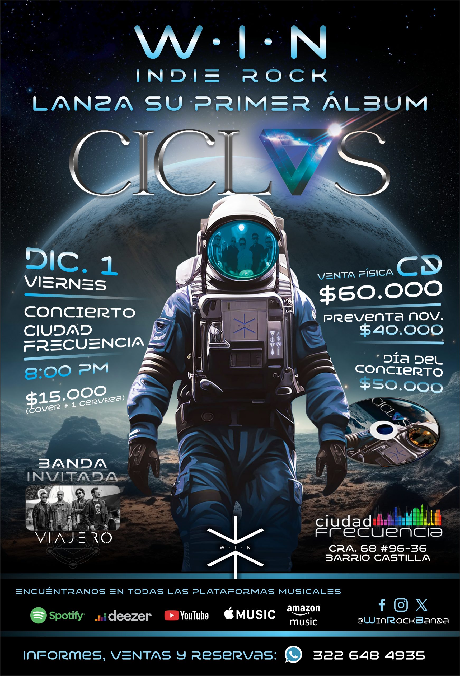 lanzamiento del álbum - dic 1