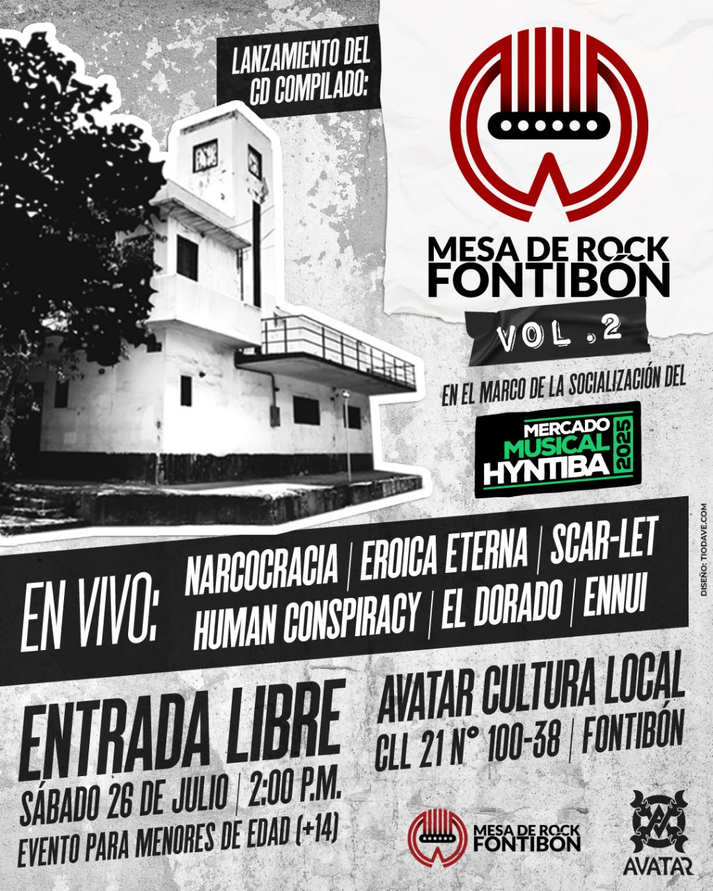 MESA DE ROCK